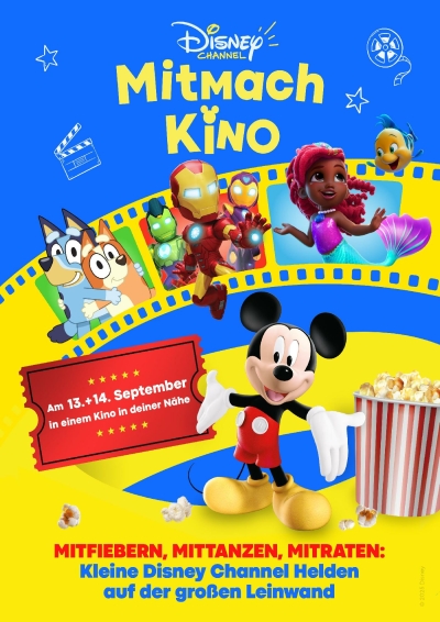 Filmplakat Disney Channel Mitmachkino 