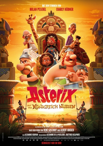 Filmplakat Asterix und das Königreich Nubien 